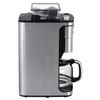 KITFORT TT-705 drip coffee maker, 1050 w, 1.5 litres, 200g grain container, coffee grinder, silver