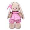 BUDI BASA / Soft toy Bunny Mi in overalls with a peplum 25 cm