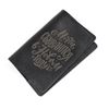 Passport cover “Dreams come true in the new year” black