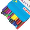 Markers PYTHAGORAS "Racers", 24 colours, ventilated cap