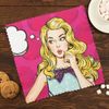 Этель / Towel Love Life "Beauty" 30 * 30 cm, polyethylene 100% / 3 pieces