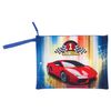 Notizbuchmappe BRAUBERG, A4, 1 Fach, Stoff, Reißverschluss oben, "Best Racer"