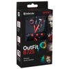 DEFENDER / Headphones with microphone (headset) OUTFIT B725, Bluetooth, wireless, black with red