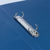 BRAUBERG 2-Ringbinder "Office", 21 mm, blau, bis 120 Blatt, 0,5 mm