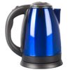 TEApot SONNEN KT-118B, 1.8 litres, 1500 w, closed heating element, stainless steel, blue