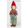 Birgitte Frigast / Porcelain doll Magnus, 15 cm