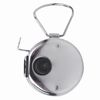 Mechanical counter (clicker), counting from 0 to 9999, metal body, chrome, BRAUBERG