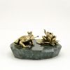 Золотая антилопа / Composition "New frog princess with a water lily"