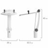 BRAUBERG / Phone stand, platform size 200x240 mm, gray