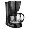 Coffee maker drip SCARLETT SC-CM33007, 750 W, 1.25 liters, anti-cap, heating, plastic, black