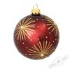Holiday Classics / Ball "Golden rays", 8 cm, 6 pieces