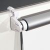 Curtain roll lightproof BRABIX 70x175 cm, white/silver