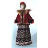 Потешный промысел / Кукла сувенирная фарфоровая "Женский зимний костюм, 19 век"