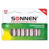 SONNEN / Batteries Super Alkaline, AA (LR06,15A), alkaline, finger, in a box KIT 10 pcs.