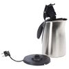BRAUN WK-600 teapot, 1.7 litres, 2200w, closed heating element, steel, silver