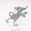 Toy Christmas tree "Rat skater" 7047
