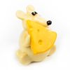 The sculpture is a "piece of cake" white Chocolate 165g