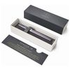 Ручка-роллер PARKER "IM Premium Dark Violet CT", корпус фиолетовый с гравировкой, хромированные детали, черная