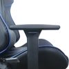 Computer chair BRABIX "GT Carbon GM-120", two pillows, eco-leather, black / blue