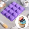 Доляна / Doliana / Baking dish “Circle. Rib ", 26 × 35 cm, 12 cells (d = 7 cm), color MIX