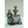 Ярославская майолика / Christmas toy "For tea"