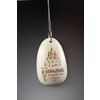 Тобольская фабрика художественных косторезных изделий / Tobolsk factory of art bone-carving products / Keychain "Tobolsk - the pearl of Siberia"