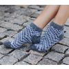 Short knitted socks