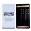 Koh-I-Noor / A set of black lead pencils of different hardness 12 pcs, 8B-2H