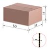 FEFCO / Corrugated box, 500 x 370 x 370 mm, grade T22, profile B, 0201 / GOST, version A