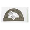 Protractor 10cm, 180 degrees, metal, PYTHAGORAS
