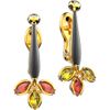 Yellow gold earrings - Alilu collection