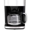 KITFORT TT-705 drip coffee maker, 1050 w, 1.5 litres, 200g grain container, coffee grinder, silver
