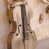 Золотая антилопа / Picture-panel "Contrabass player and saxophonist" on onyx