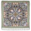 Павловопосадский платок  / "Dreams of Happiness" shawl with silk fringe