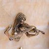 Золотая антилопа / Painting "Trio: violinist, double bass player, saxophonist" on onyx