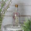Kaemingk / Decorative bottle Fleurs de Provence: Lilac 17 cm, glass