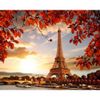 Опт-картина / Peinture par numéros 40x50 Automne Paris