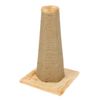 Пижон / Dude / Scratching post jute "Hexagonal pyramid", 30 x 30 x 50 cm