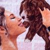 Этель / Bedspread 1,5 joint venture "Beautiful puppy"