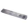 Ruler plastic 30 cm, PYTHAGORAS, clear, colorless