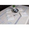 Снежинка / Snowflake / Table linen set "Snow"