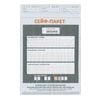 The safe plastic bags (243х320+40 mm), up to 100 sheets of A4 size, SET of 100 PCs., individually numbered