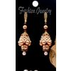 For you / Set of designer jewelry sautoir + earrings