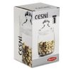 PASABAHCE / Jar with lid "Cesni" for bulk products, glass, 940 ml, 1 pc.