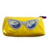 Сималенд / Pencil case for school "Glasses with sparkles"