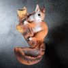 Хорошие сувениры / Hanging decor "Squirrel on a branch"
