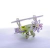 Toy Christmas tree "Plane Biplane" 90YY61-504 Modern