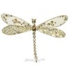 Kaemingk / Weihnachtsbaumspielzeug Libelle Valencia 22 cm, Clip