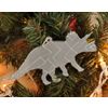 Ленивые Бобры / Lazy Beavers / Christmas tree toy mirrored "Triceratops"