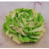 Milotto / Hairpin-brooch "Rose" yellow-green